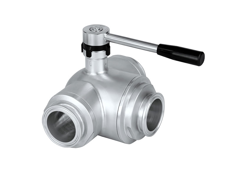 Three way ball valve QF-3T-23