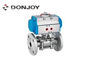 three-way globe valve